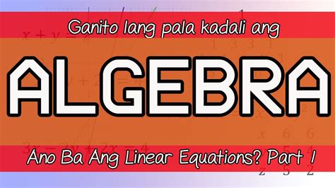 equation in tagalog|Translate 'equation' into Tagalog: meaning & definition .